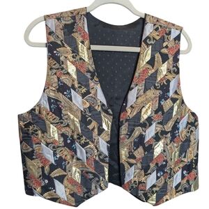 Amazing Quilted Paisley Southwestern Vest